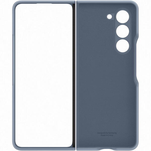 Husa de protectie Samsung Eco-leather Case pentru Galaxy Fold5, Albastru