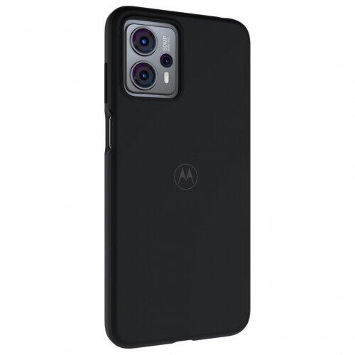 Protectie pentru spate Motorola Soft Protective Case pentru Moto G23, Negru