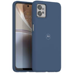 Husa protectie spate Motorola Premium Soft Case pentru Moto G32 Albastru Duskblue