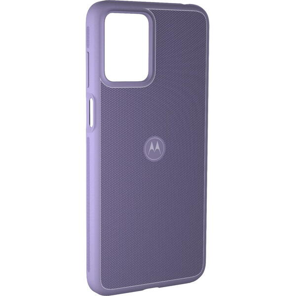Capac protectie spate Motorola Premium Soft Case pentru Moto G32 Violet Daybreak
