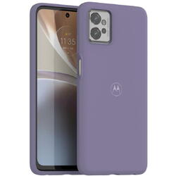Capac protectie spate Motorola Premium Soft Case pentru Moto G32 Violet Daybreak
