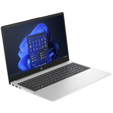 Laptop HP 255 G10, AMD Ryzen 5 7530U, 15.6 inch FHD, 8GB RAM, 512GB SSD, Free DOS, Argintiu