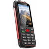 Telefon mobil EVOLVEO StrongPhone W4, Dual SIM, 2G, Negru-Rosu