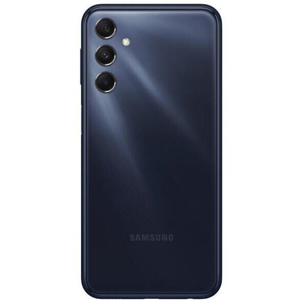 Telefon Mobil Samsung Galaxy M34 5G, Procesor Exynos 1280, Super AMOLED touchscreen 6.5", 6GB RAM, 128GB Flash, Camera Tripla 50+8+2MP, Wi-Fi, 5G, Dual Sim, Android, Albastru-Inchis