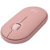 Mouse wireless Logitech Pebble 2 M350s, bluetooth, dongleless, Roz