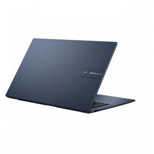 Laptop Asus VivoBook X1704VA, Intel Core i5-1335U, 17.3 inch FHD, 16GB RAM, 1TB SSD, No OS, Albastru