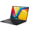 Laptop Asus Vivobook 16X K3605VC, Intel Core i9-13900H, 16 inch WUXGA, 16GB RAM, 1TB SSD, nVidia RTX 3050 4GB, No OS, Negru