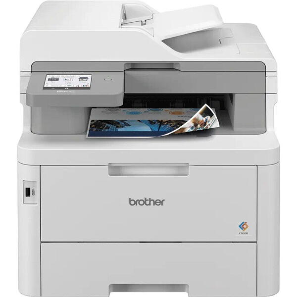 Multifunctionala Brother MFC-L8340CDW, LED, Color, Format A4, Duplex, Wi-Fi, Fax