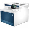 Multifunctional Laser Color HP LaserJet Pro MFP 4302dw, A4, Duplex, Alb\Albastru