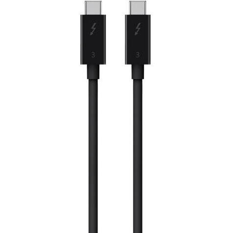 Cablu de date Belkin F2CD084BT0.8MBK, USB-C - USB-C, 0.5m, Negru