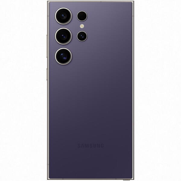 Telefon mobil Samsung Galaxy S24 Ultra, Dual SIM, 12GB RAM, 512GB, 5G, Titanium Violet