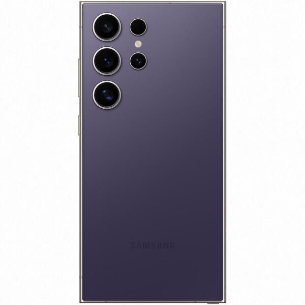 Telefon mobil Samsung Galaxy S24 Ultra, Dual SIM, 12GB RAM, 256GB, 5G, Titanium Violet