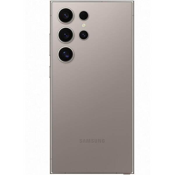 Telefon mobil Samsung Galaxy S24 Ultra, Dual SIM, 12GB RAM, 512GB, 5G, Gri-Titan