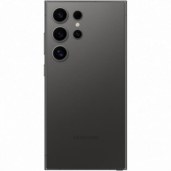 Telefon mobil Samsung Galaxy S24 Ultra, Dual SIM, 12GB RAM, 512GB, 5G, Negru-Titan