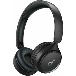Casti Wireless On-Ear Anker Soundcore H30i, Design Pliabil, Pure Bass, Bluetooth 5.3 Negru