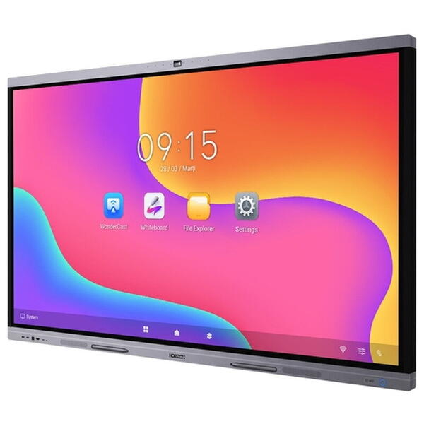 Tabla interactiva Horizon Seria A3C 86 inch, 4K UHD, 8GB RAM, 128GB flash, Android 13