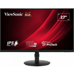 Monitor, ViewSonic, 27", LED, Full HD, 100 Hz, 5 ms, USB, Negru