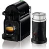 Delonghi Pachet Espressor Nespresso De'Longhi Inissia EN80.BAE, 1450W, 19 Bar + Aparat pentru spumare lapte Aeroccino 3 Negru, 0.7L, Negru