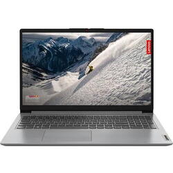 Laptop Lenovo IdeaPad 1 15ALC7, AMD Ryzen 7 5700U, 15.6 inch FHD, 8GB RAM, 512GB SSD, Free DOS, Gri