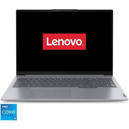 Laptop Lenovo ThinkBook 16 G6 IRL, Intel Core i5-1335U, 16 inch WUXGA, 16GB RAM, 512GB SSD, Free DOS, Gri