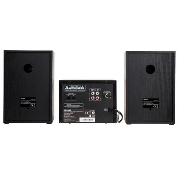 Microsistem Audio Aiwa MSBTU-300, 20 W, Bluetooth (Negru)