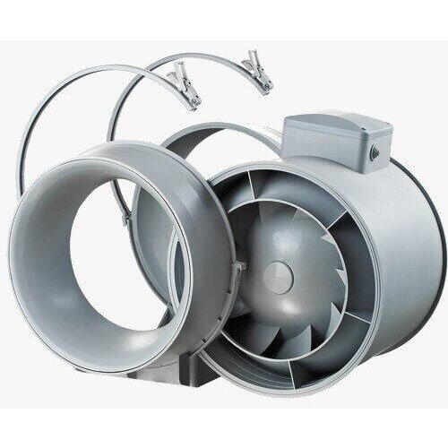 Hitachi Ventilator VENTS TT 100, industrial, axial de tubulatura, diametru 100 mm, debit 187 mc/h, 2 viteze