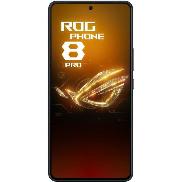 Telefon Asus ROG Phone 8 Pro, 6.78 inch, 16GB RAM, 512GB, 5G, Dual Sim, Negru