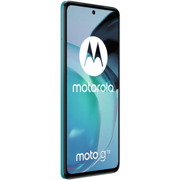 Telefon mobil Motorola Moto g72, Dual SIM, 256GB, 8GB RAM, Polar Blue