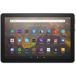 Tableta Amazon Fire HD 10 2021, Procesor Octa-Core 2GHz, Ecran 10.1", 3GB RAM, 32GB Flash, 5MP, Bluetooth, Android, Negru