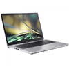 Laptop Acer Aspire 3 A315-59, Intel Core i3-1215U, 15.6 inch FHD, 8GB RAM, 512GB SSD, Free DOS, Argintiu