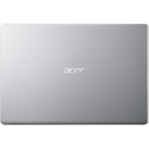 Laptop Acer Aspire 3, 15.6 inch FHD, Intel Core i3-1215U, 16GB RAM, 512GB SSD, Free DOS, Argintiu