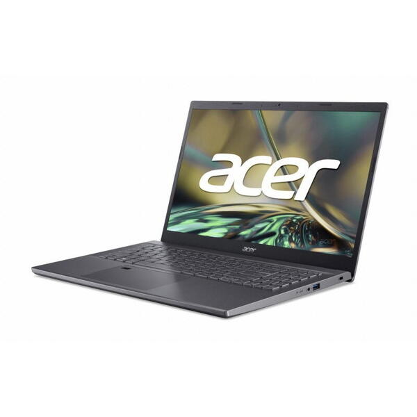 Laptop Acer Aspire 5 A515-57, Intel Core i7-12650H, 15.6 inch FHD, 16GB RAM, 512GB SSD, No OS, Gri