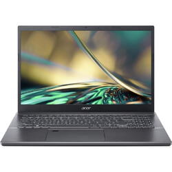 Laptop Acer Aspire 5 A515-57, Intel Core i7-12650H, 15.6 inch FHD, 16GB RAM, 512GB SSD, No OS, Gri