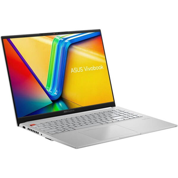 Laptop Asus VivoBook Pro K6602VV, Intel Core i9-13900H, 16 inch WQXGA, 16GB RAM, 1TB SSD, nVidia RTX 4060 8GB, Windows 11 Pro, Argintiu