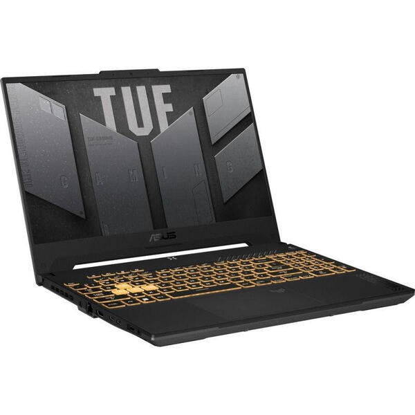 Laptop Gaming Asus TUF F15 FX507VU, Intel Core i7-13620H, 15.6 inch FHD, 16GB RAM, 1TB SSD, nVidia RTX 4050 6GB, Free DOS, Gri