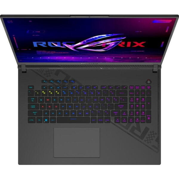 Laptop Gaming Asus ROG Strix G18 G814JIR, Intel Core i9-14900HX, 18 inch 2.5K, 32GB RAM, 1TB SSD, nVidia RTX 4070 8GB, Free DOS, Gri