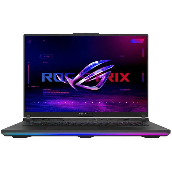 Laptop Gaming Asus ROG Strix SCAR 18 G834JYR, Intel Core i9 14900HX, 18 inch QHD+, 32GB RAM, 2TB SSD, nVidia RTX 4090 16GB, Windows 11 Pro, Negru