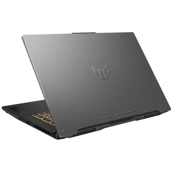 Laptop Gaming Asus TUF F17 FX707VV, Intel Core i7-13620H, 17.3 inch FHD, 16GB RAM, 1TB SSD, nVidia RTX 4060 8GB, Free DOS, Gri