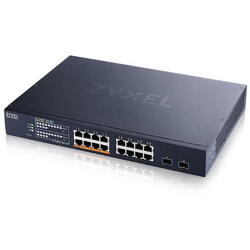 Switch ZyXEL XMG1915-18EP-EU0101F, Smart Managed, Layer 2, POE+, 16 porturi, 2.5 G