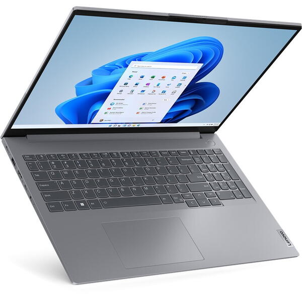 Laptop Lenovo ThinkBook G6, Intel Core i5-1335U, 16 inch FHD+, 16GB RAM, 512GB SSD, Windows 11 Pro, Gri