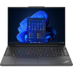 Laptop Lenovo ThinkPad E16 G1, Intel Core i3-1315U, 16 inch WUXGA, 8GB RAM, 512GB SSD, Windows 11 Pro, Negru