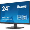 Monitor IPS LED iiyama 23.8" XU2493HS-B5, Full HD (1920 x 1080), HDMI, DisplayPort, AMD FreeSync, Boxe, Negru