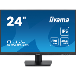 Monitor IPS LED iiyama ProLite 23.8" XU2493HSU-B6, Full HD (1920 x 1080), HDMI, DisplayPort, Boxe, Negru