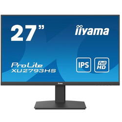 Monitor IPS LED Iiyama 27" XU2793HS-B6, Full HD (1920 x 1080), HDMI, DisplayPort, Boxe, 100 Hz, 1 ms, Negru