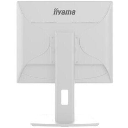 Monitor TN LED iiyama ProLite 19" B1980D-W5, 1280 x 1024, VGA, DVI, Pivot, Alb