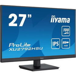 Monitor IPS LED Iiyama ProLite 27" XU2792HSU-B6, HDMI, DisplayPort, Boxe, 100 Hz, 0.4 ms, Negru
