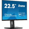 Monitor IPS LED Iiyama 22.5" XUB2395WSU-B5, 1920 x 1200, VGA, HDMI, DisplayPort, Boxe, Pivot, Negru