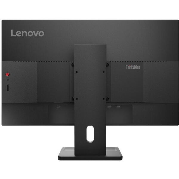 Monitor Lenovo ThinkVision E24q-30, 24", QHD, 100 HZ, Pivot, WLED, Negru