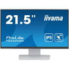 Monitor IPS LED Iiyama, 21.5 inch, Full HD, DisplayPort/HDMI, Alb