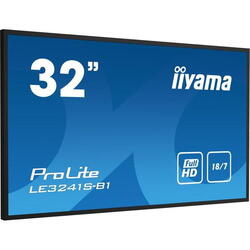 Monitor LED iiyama ProLite 32" LE3241S-B1,Full HD (1920 x 1080), VGA, HDMI, Negru